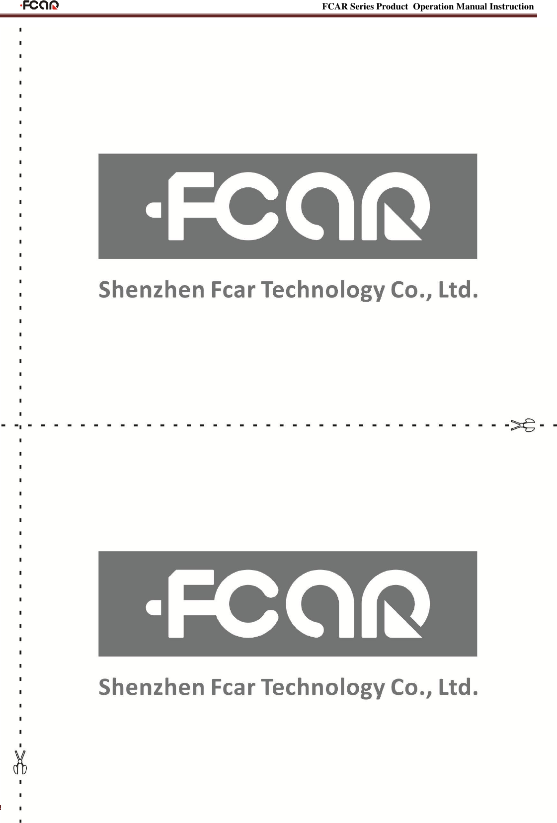                                                                                                           FCAR Series Product Operation Manual Instruction 32  