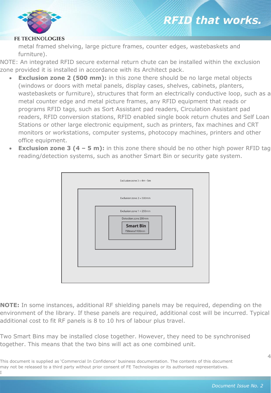 Page 4 of FE Technologies FE-SMRTBIN Returns Bin with RFID User Manual Smart Bin