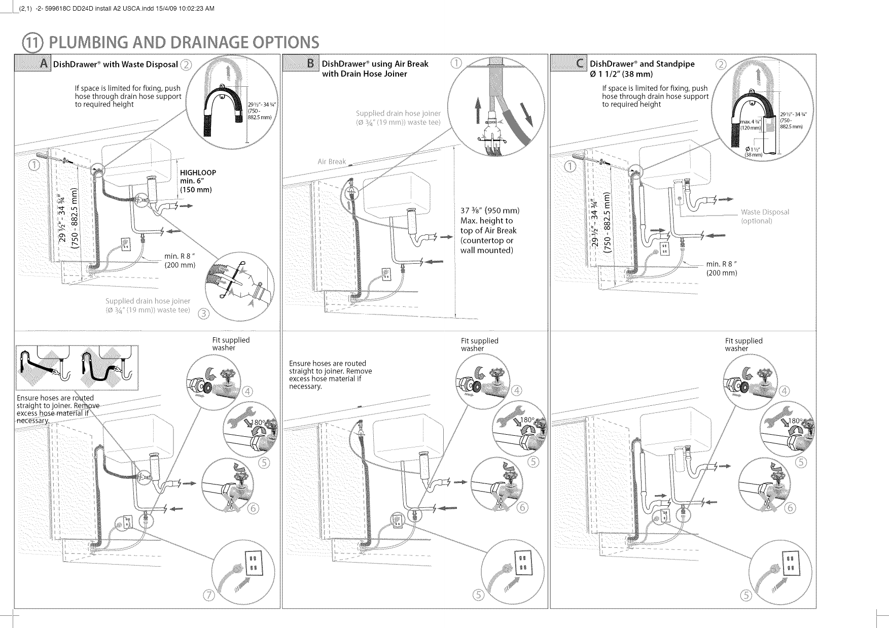 Page 7 of 8 - FISHERPAYKEL  Dishwasher Manual L0906175