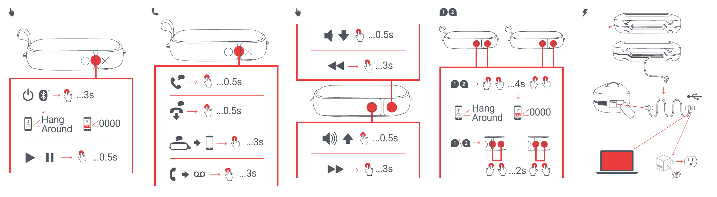 Page 2 of FKA Distributing HXP505 Bluetooth Stereo Speaker User Manual Speakers Jam Legalcard