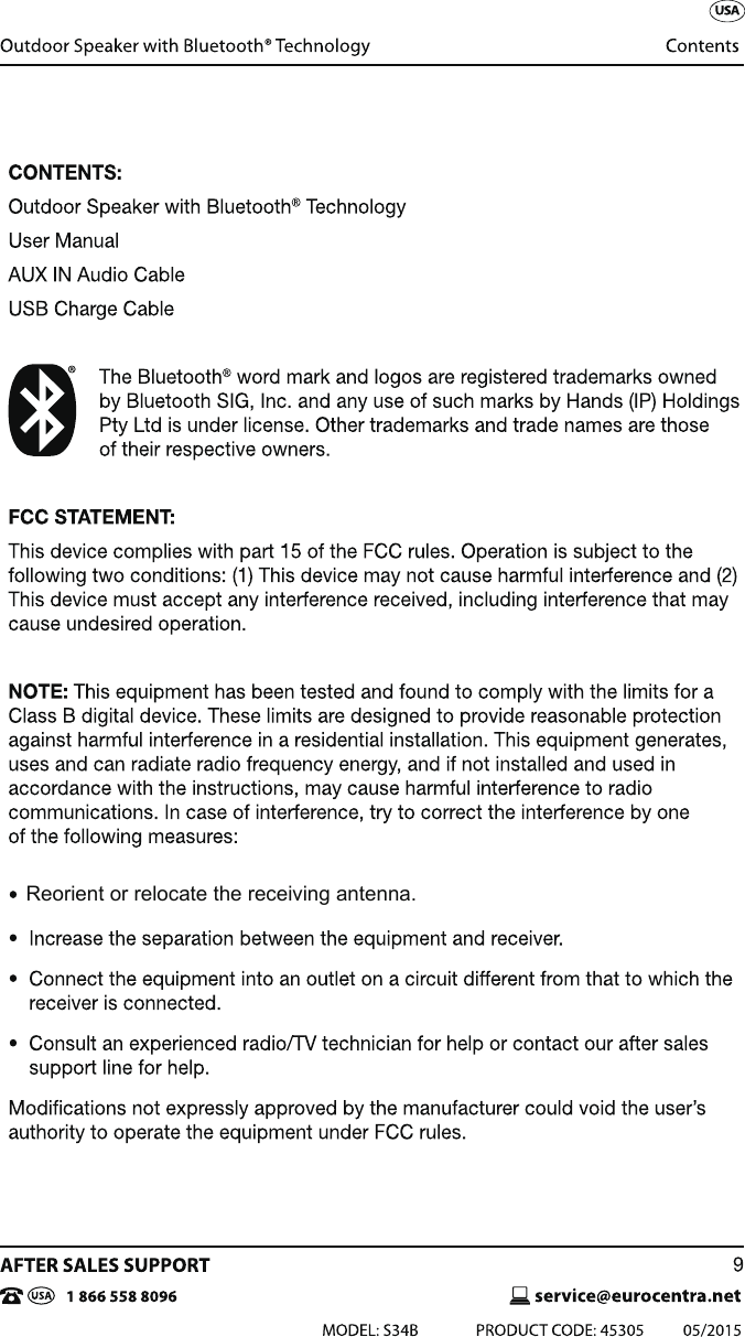 Reorient or relocate the receiving antenna.