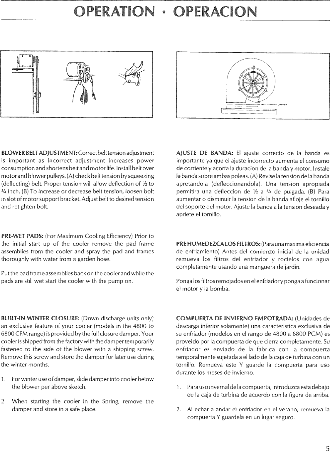 Page 5 of 8 - FRIGIKING  Evaporative Cooler Manual L0812573