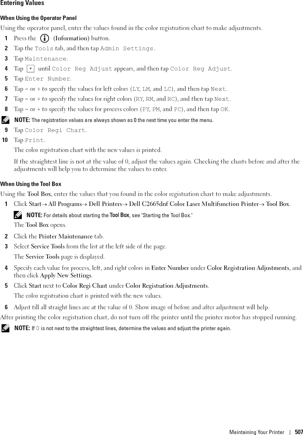 508 Maintaining Your Printer