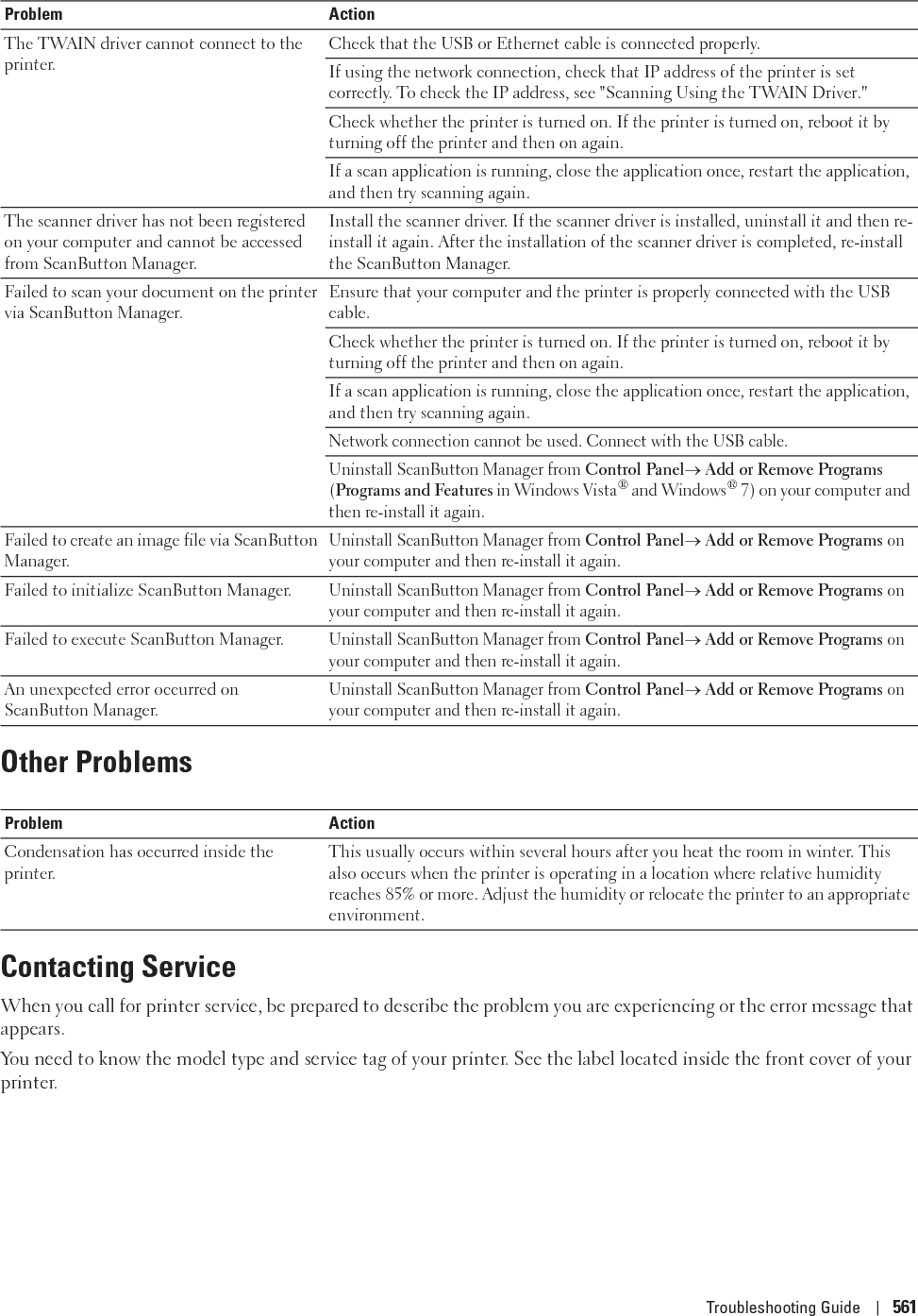 562 Troubleshooting Guide