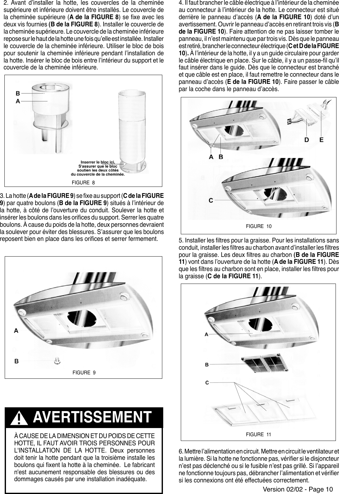 Page 10 of 11 - Faber Faber-Axia-Isola-Users-Manual- Axiaisolainstall  Faber-axia-isola-users-manual