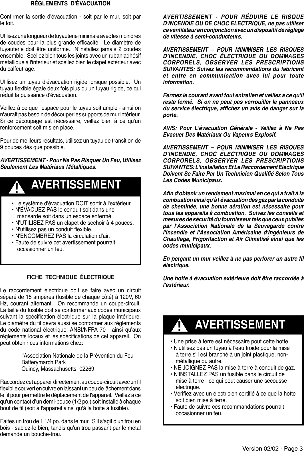 Page 3 of 11 - Faber Faber-Axia-Isola-Users-Manual- Axiaisolainstall  Faber-axia-isola-users-manual