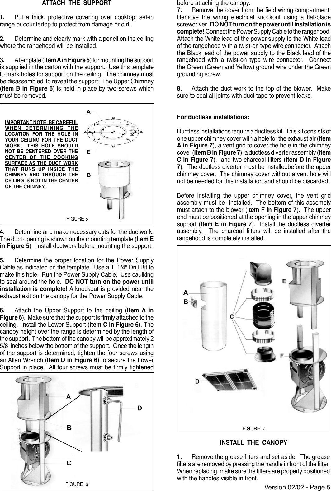 Page 5 of 11 - Faber Faber-Axia-Isola-Users-Manual- Axiaisolainstall  Faber-axia-isola-users-manual