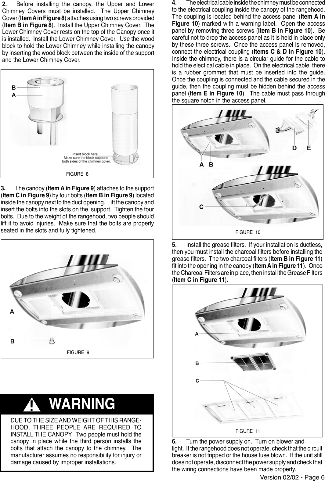 Page 6 of 11 - Faber Faber-Axia-Isola-Users-Manual- Axiaisolainstall  Faber-axia-isola-users-manual