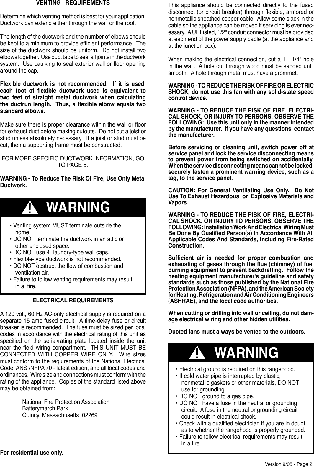 Page 2 of 12 - Faber Faber-Perla-Users-Manual- Perlainstall  Faber-perla-users-manual