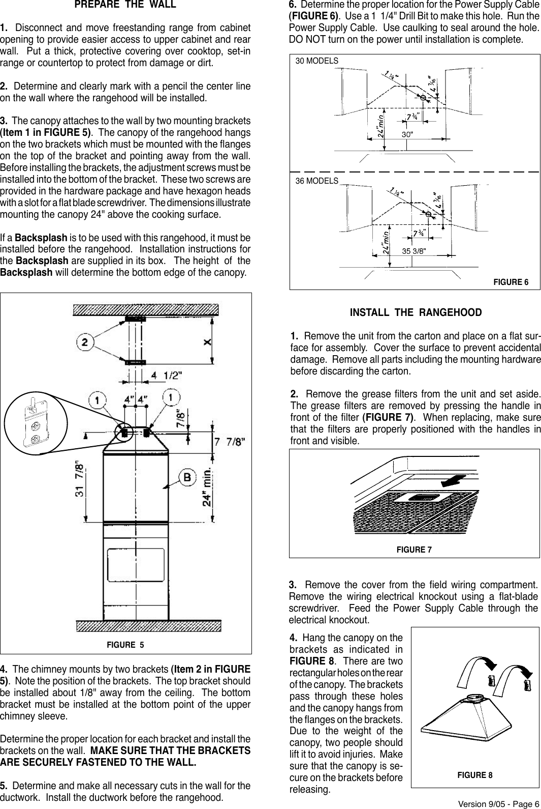 Page 6 of 12 - Faber Faber-Perla-Users-Manual- Perlainstall  Faber-perla-users-manual