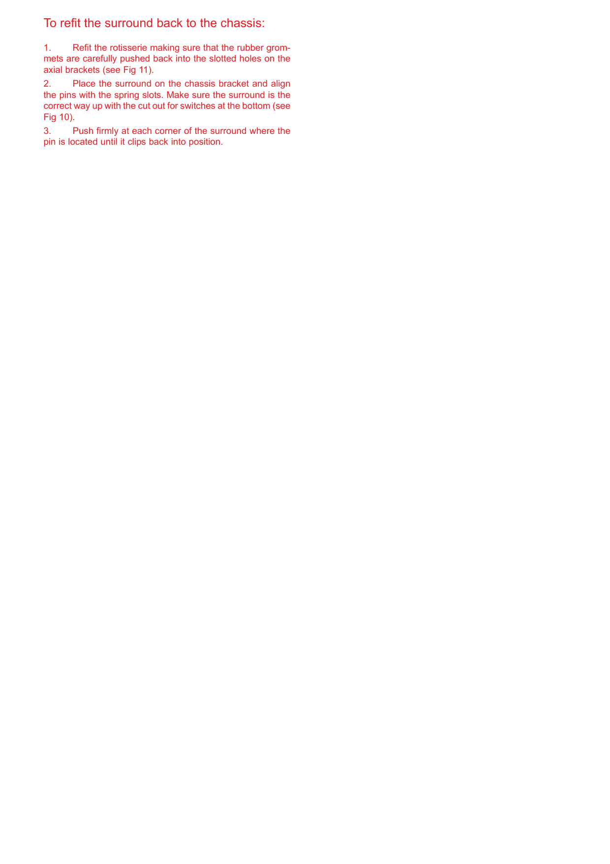 Page 7 of 8 - Faber SP4 Dimplex Xpressions SP1 Wall Fire Instructions - Issue 0 User Manual To The 246f3f36-cbb6-45ae-9a0f-51b736e5d642