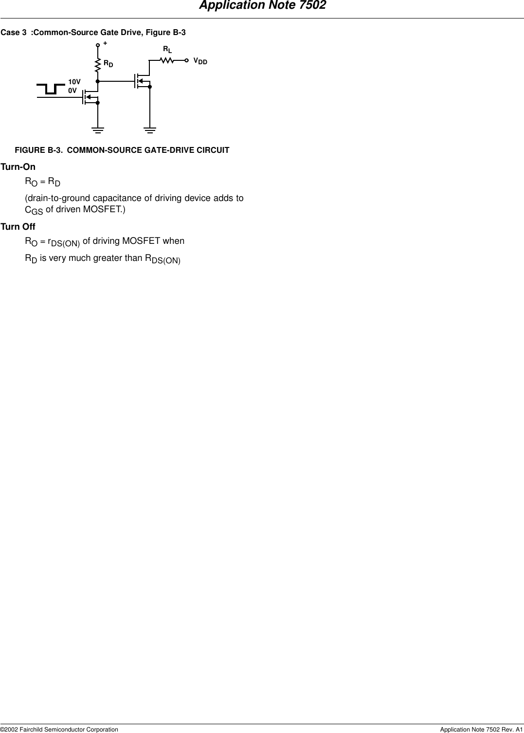 Page 8 of 9 - Fairchild Fairchild-Semiconductor-An-7502-Users-Manual- AN-7502 Power MOSFET Switching Waveforms  Fairchild-semiconductor-an-7502-users-manual