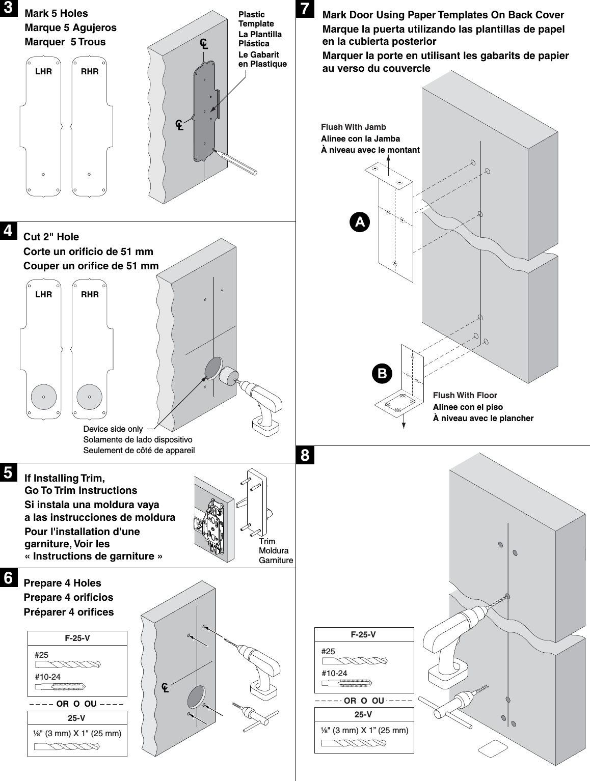 Page 2 of 8 - Falcon  25-V Installation Instructions 107414