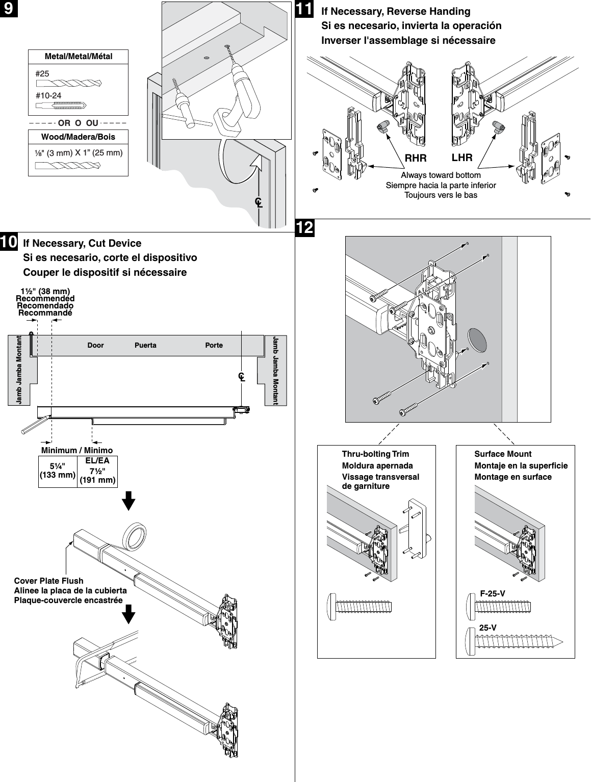 Page 3 of 8 - Falcon  25-V Installation Instructions 107414