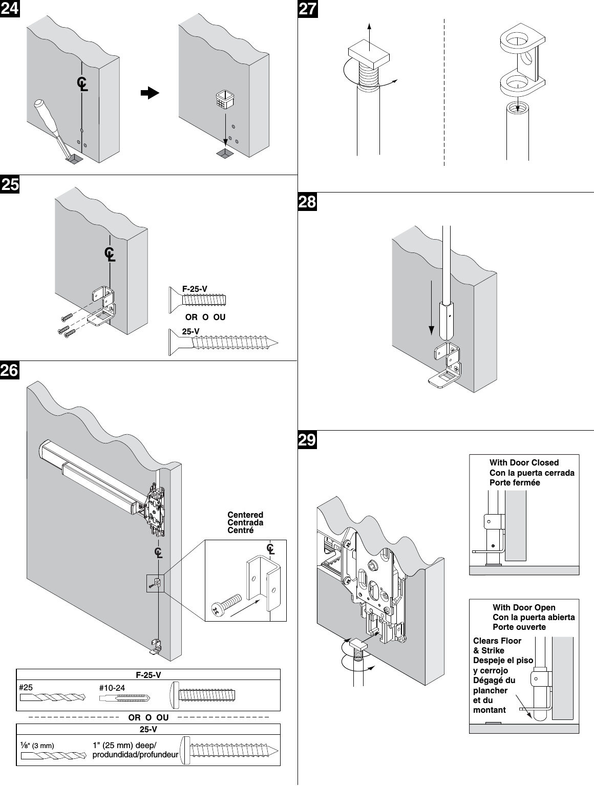 Page 6 of 8 - Falcon  25-V Installation Instructions 107414