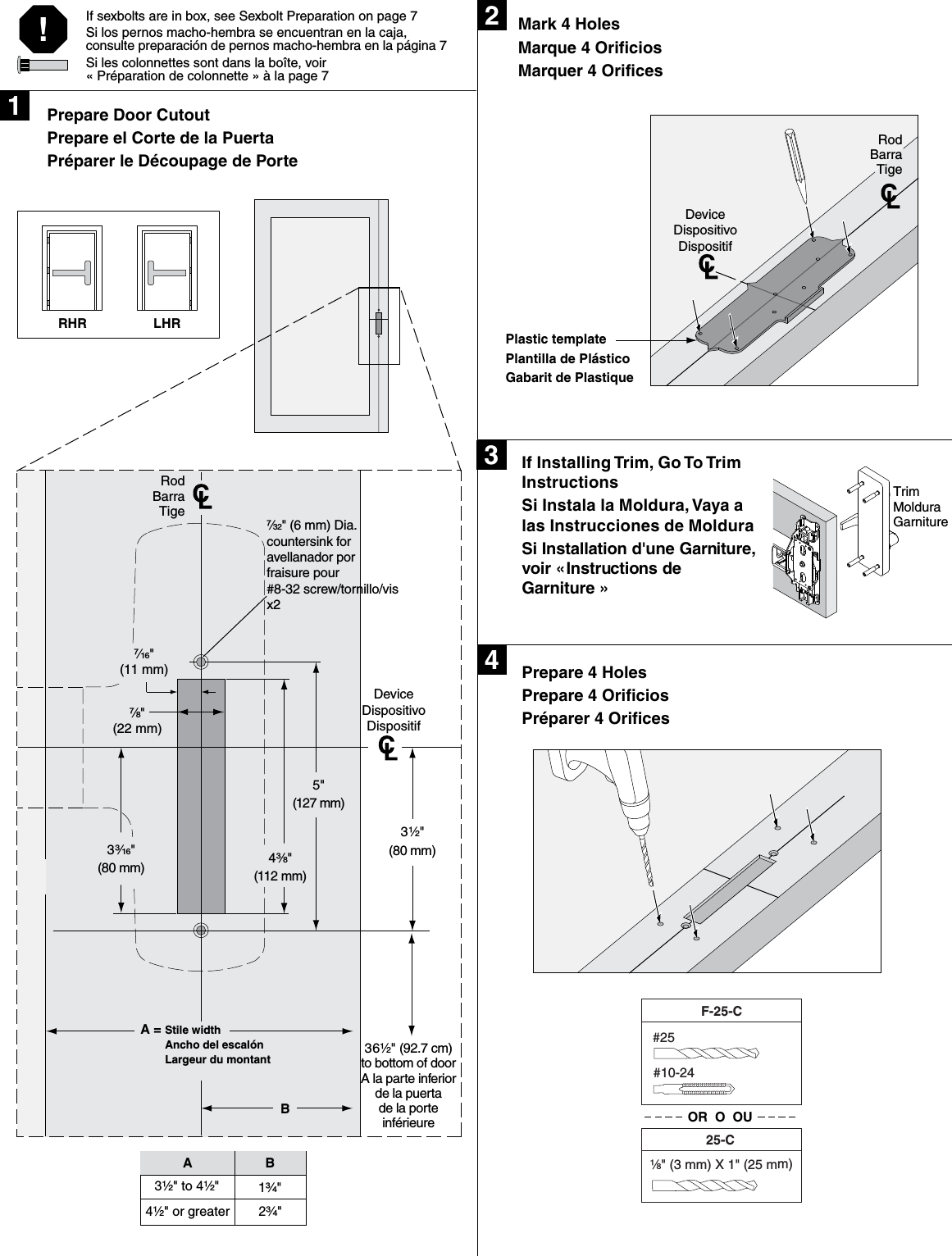 Page 2 of 8 - Falcon  25-C Installation Instructions 107415