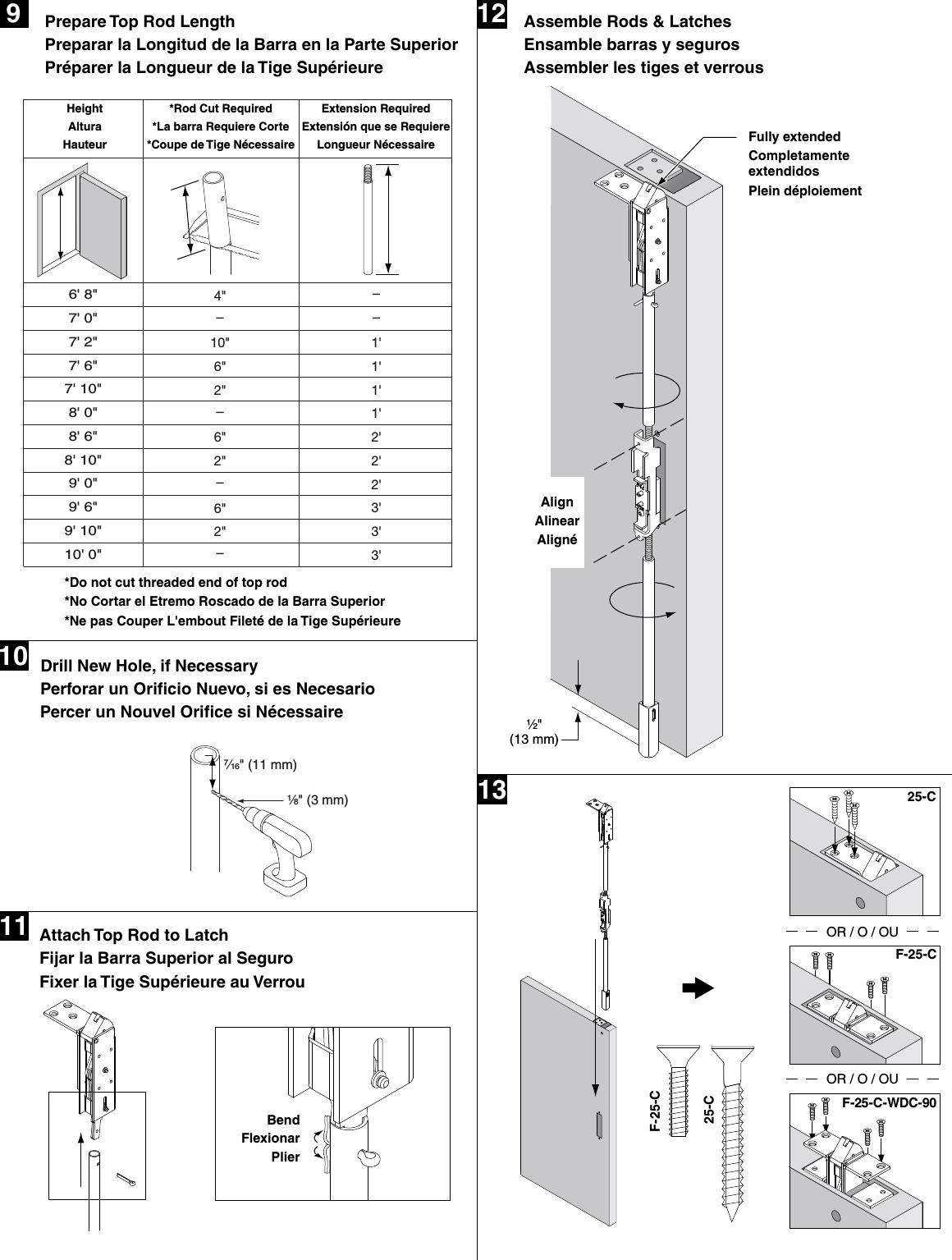 Page 4 of 8 - Falcon  25-C Installation Instructions 107415