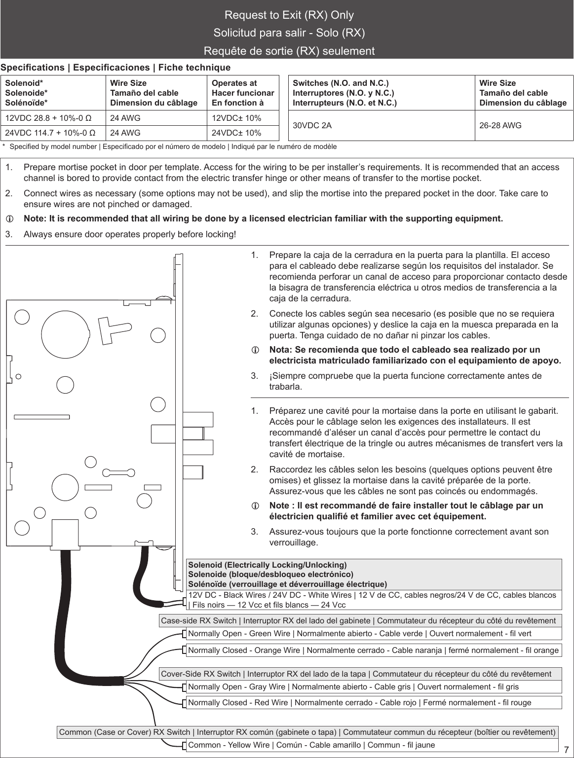 Page 7 of 8 - Falcon  MA-Series Installation Instructions 108476