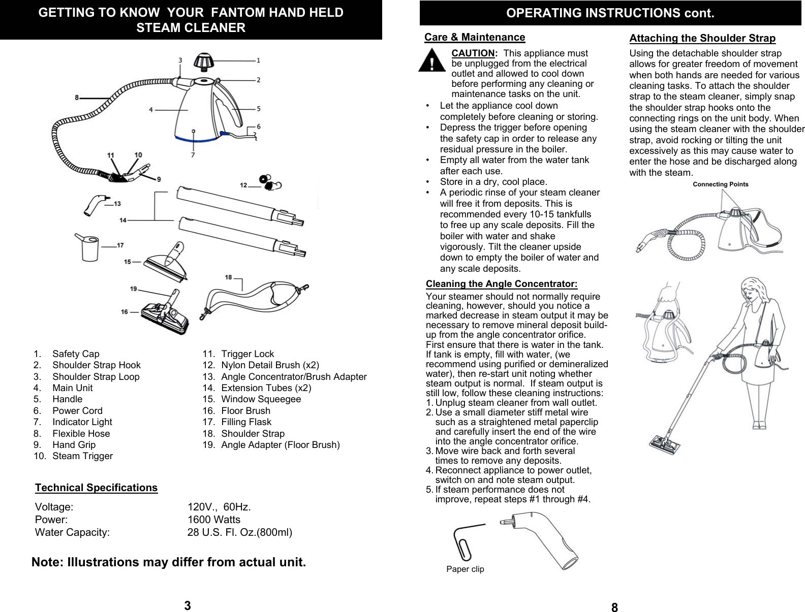 Page 4 of 6 - Fantom-Vacuum Fantom-Vacuum-Fantom-Steam-Cleaner-Fc905-Users-Manual- No  Fantom-vacuum-fantom-steam-cleaner-fc905-users-manual