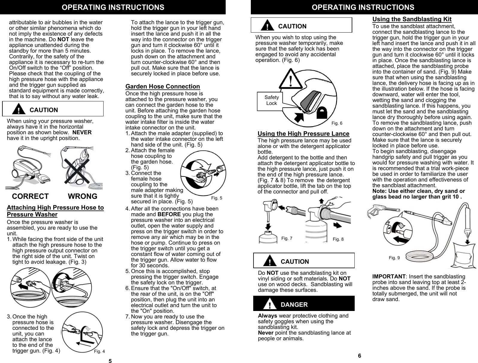 Fantom Vacuum Vpw40H Users Manual 1