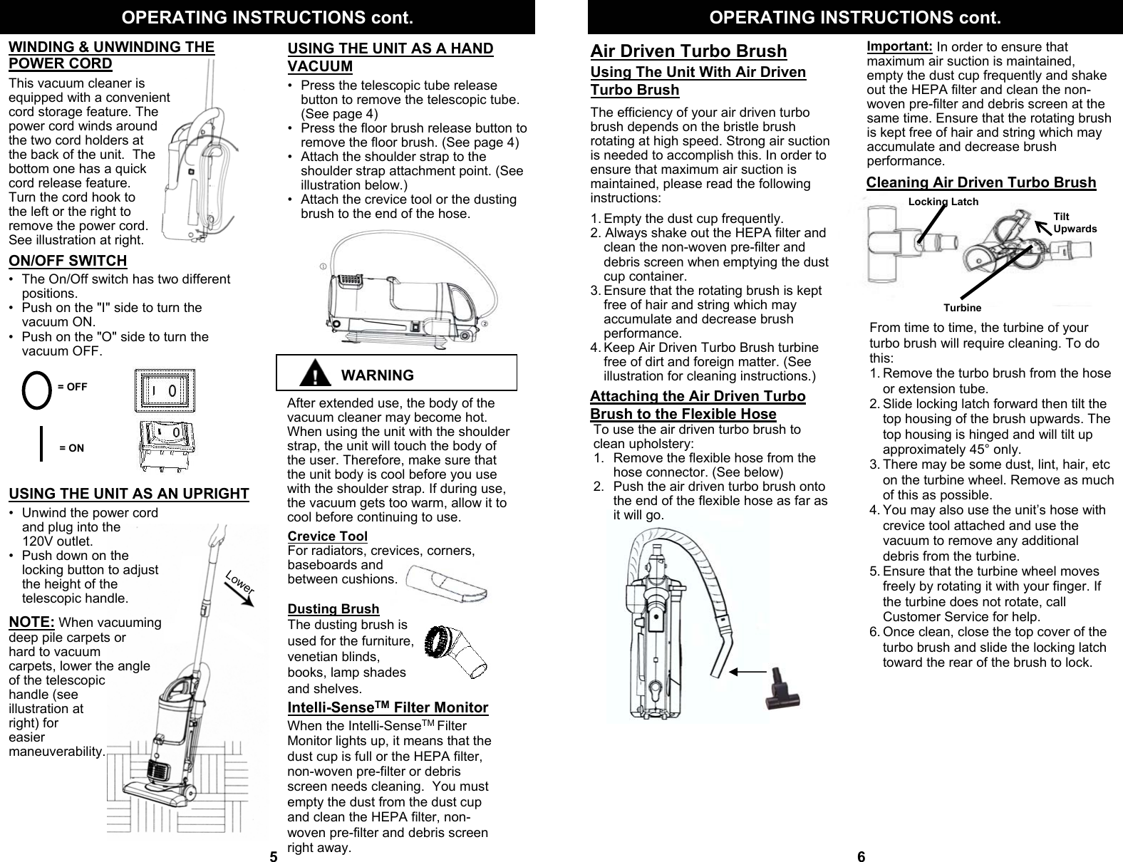 Page 6 of 6 - Fantom-Vacuum Fantom-Vacuum-Fs801-Users-Manual-  1 Fantom-vacuum-fs801-users-manual