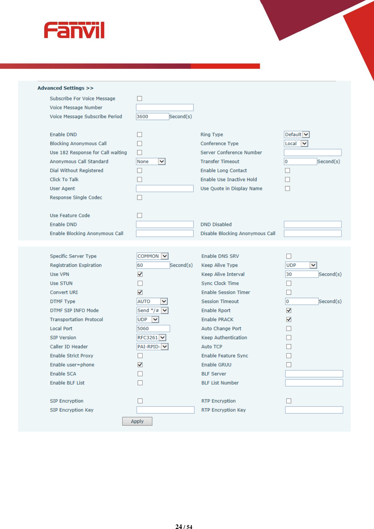 [键入文字]          24 / 54     