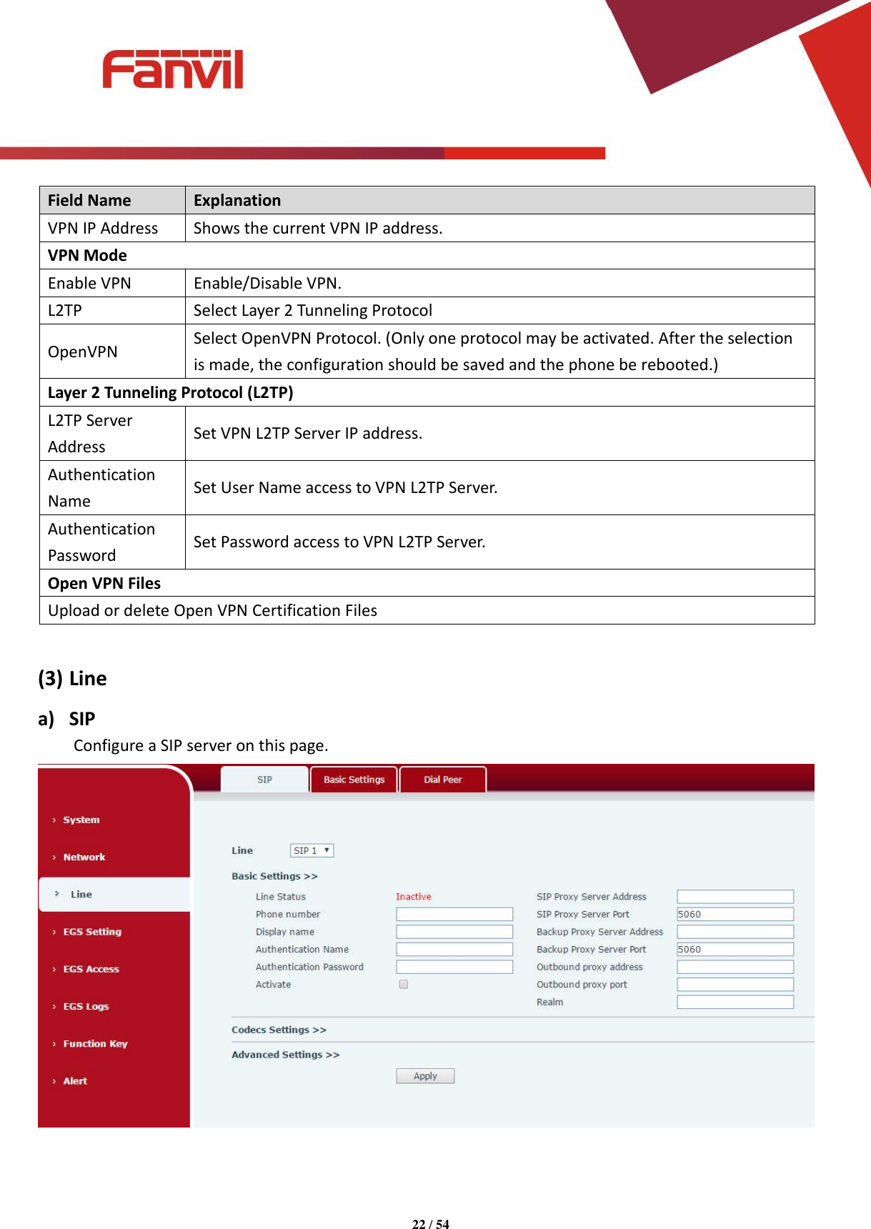 Page 22 of Fanvil Technology I31S SIP DoorPhone User Manual 15 i31S UserMan i31S