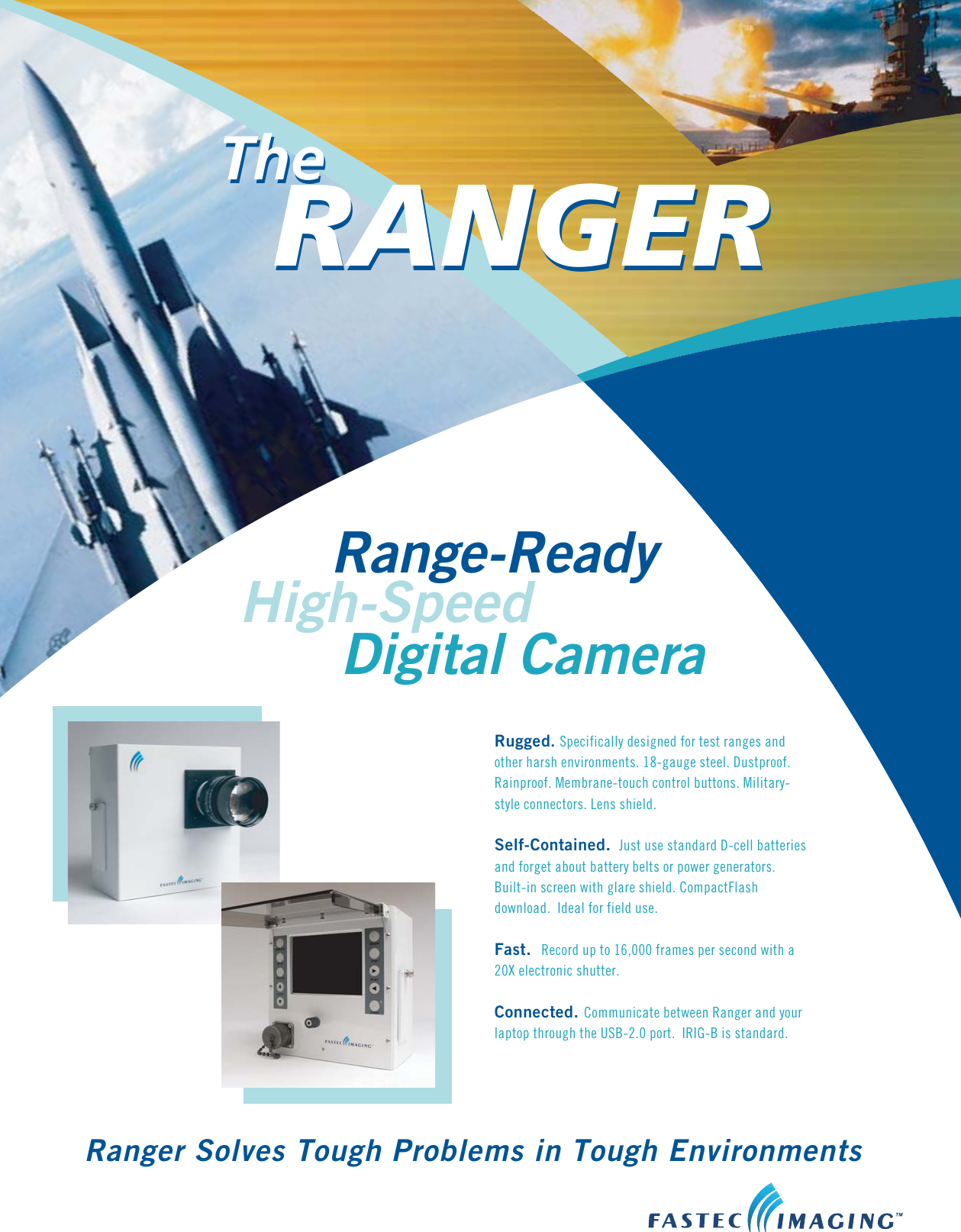 Page 1 of 2 - Fastec-Imaging Fastec-Imaging-Ranger-1000-Users-Manual- Ranger_Datasheet__Front  Fastec-imaging-ranger-1000-users-manual
