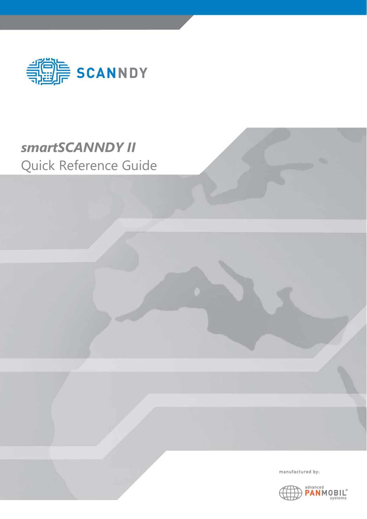  SCANNDY USER GUIDE Page 1  smartSCANNDY II Quick Reference Guide 