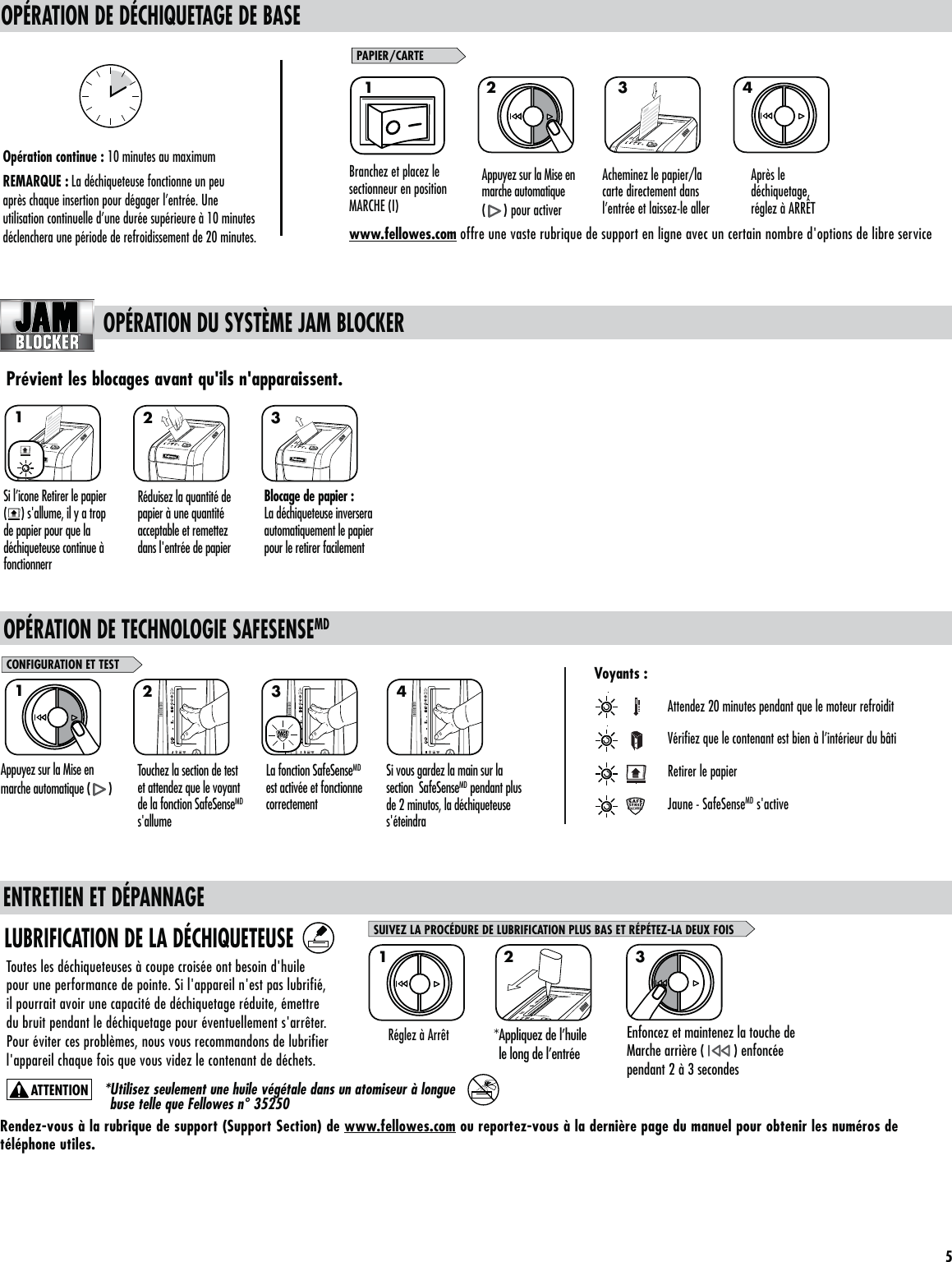 Page 7 of 8 - Fellowes Fellowes-Powershred-69Cb-Cross-Cut-Shredder-Users-Manual- 69Cb_406064_3L_022511  Fellowes-powershred-69cb-cross-cut-shredder-users-manual