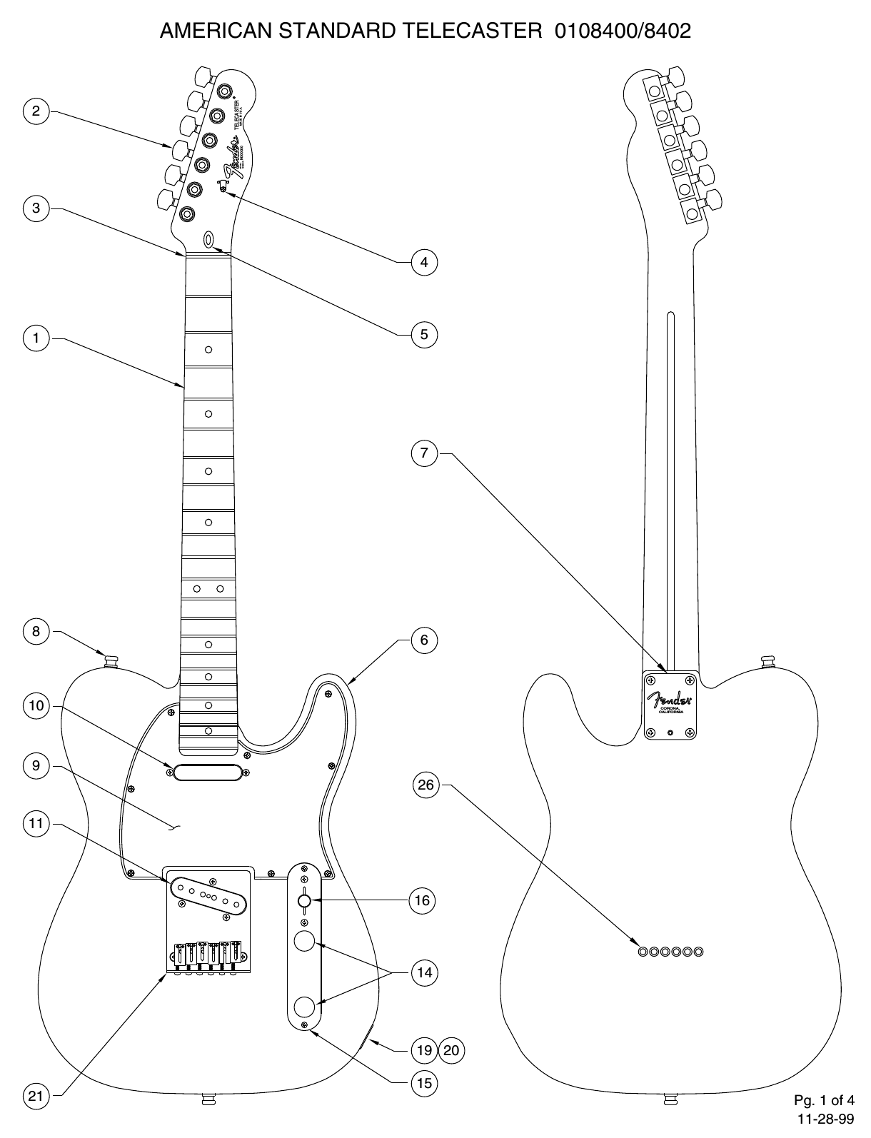Page 1 of 4 - Fender  010-8400 02A SISD