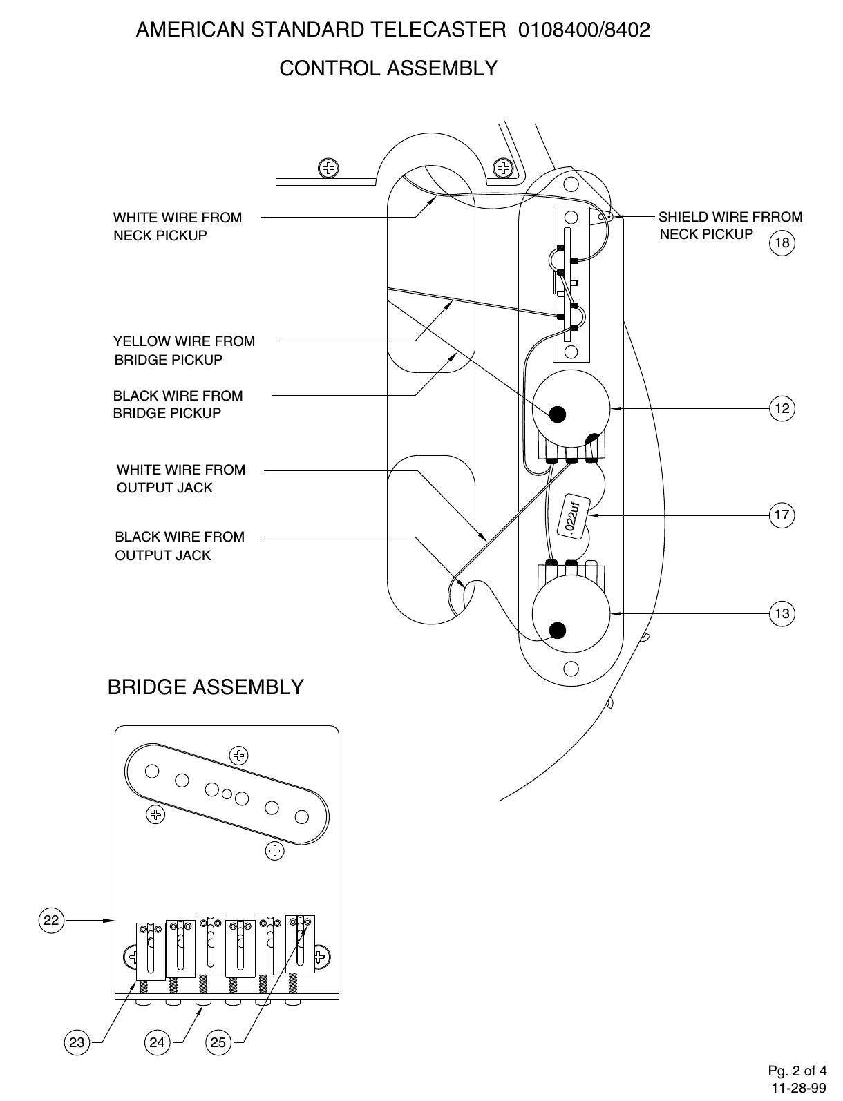Page 2 of 4 - Fender  010-8400 02A SISD