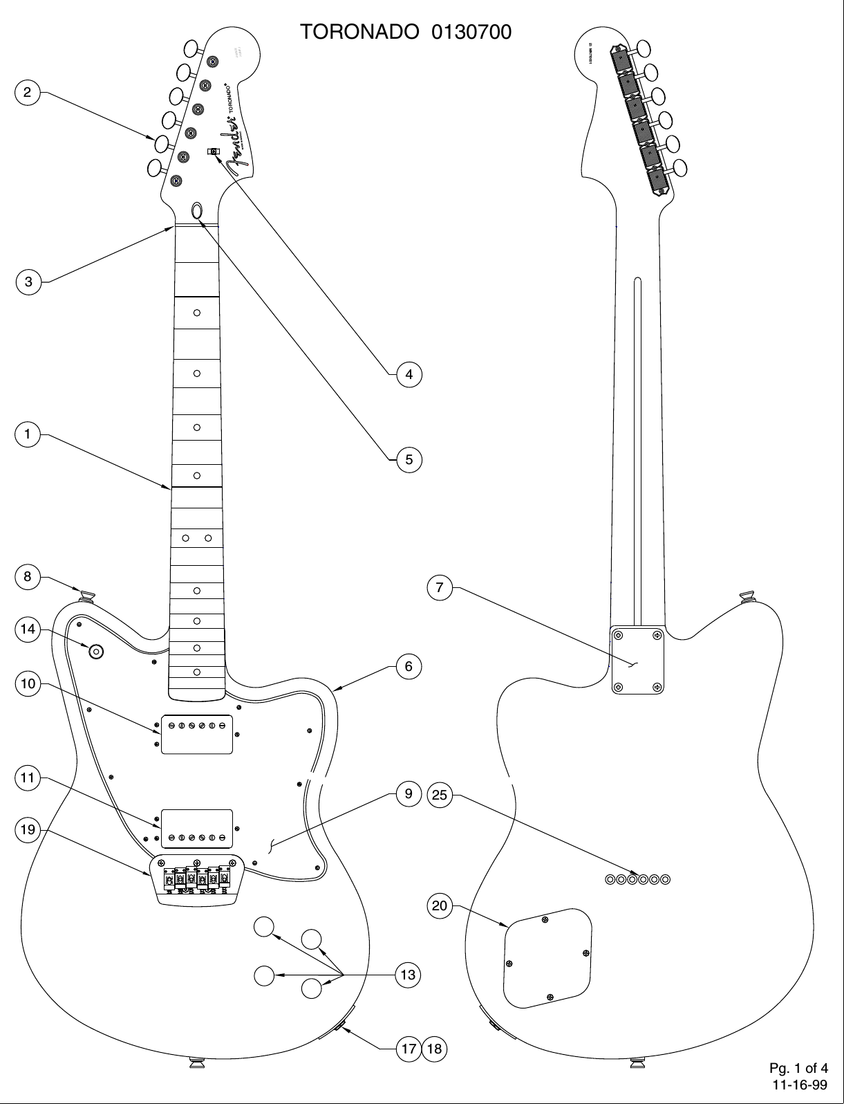 Page 1 of 4 - Fender  013-0700B SISD