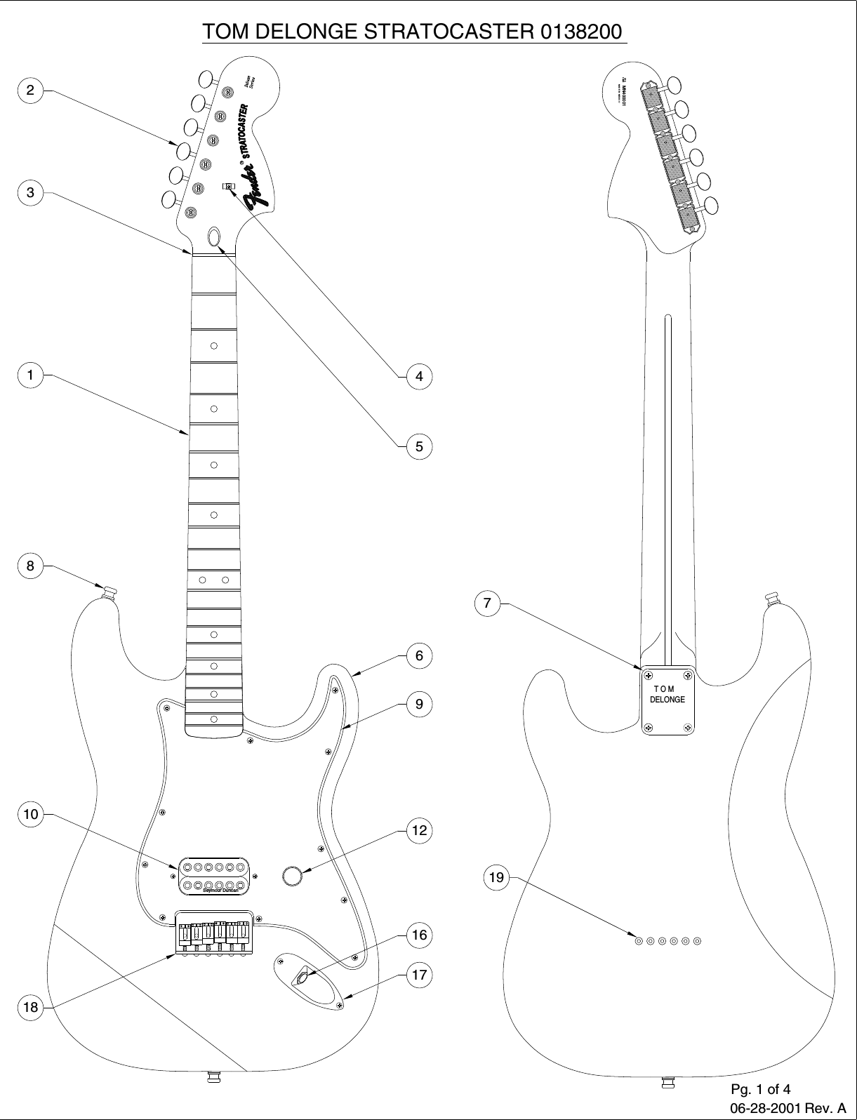 Page 1 of 4 - Fender  013-8200A SISD