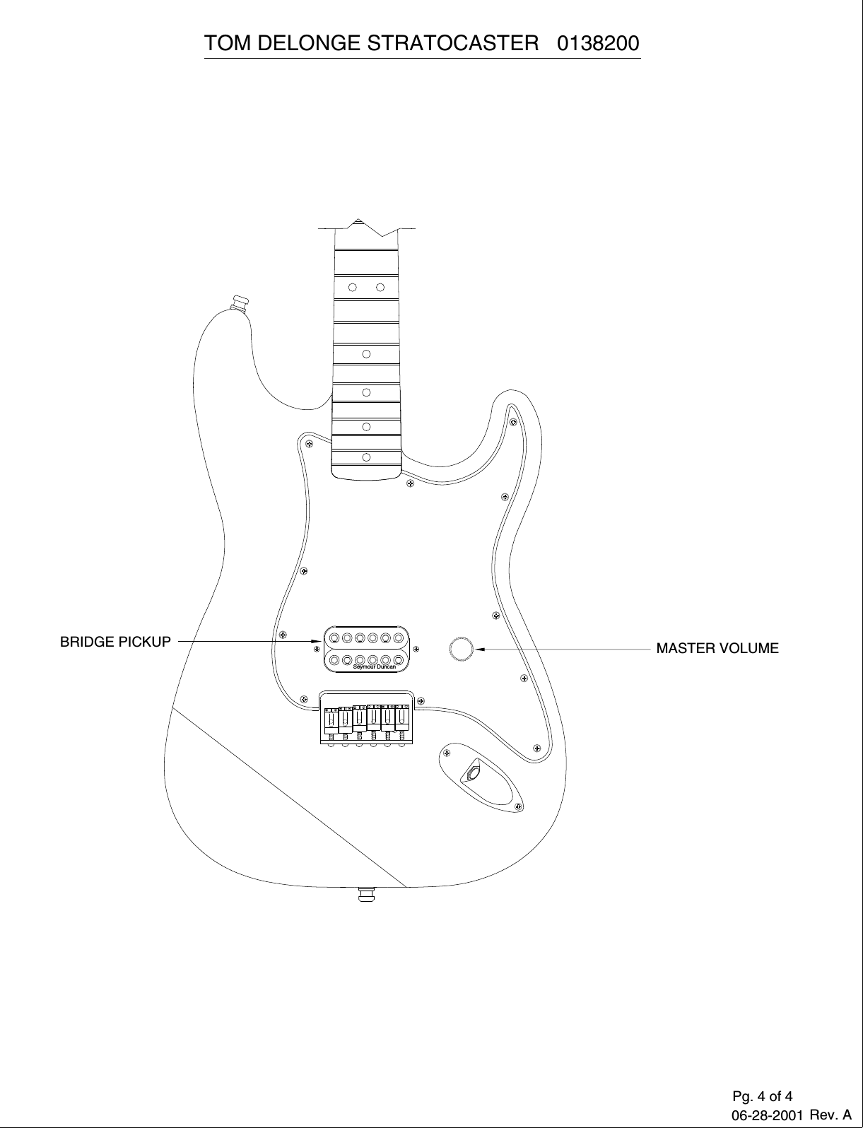 Page 4 of 4 - Fender  013-8200A SISD