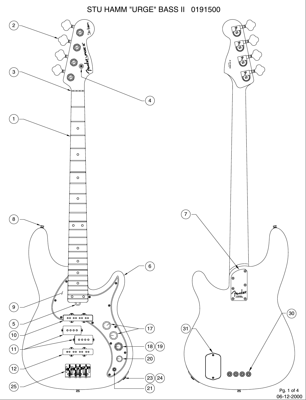 Page 1 of 4 - Fender  019-1500A SISD