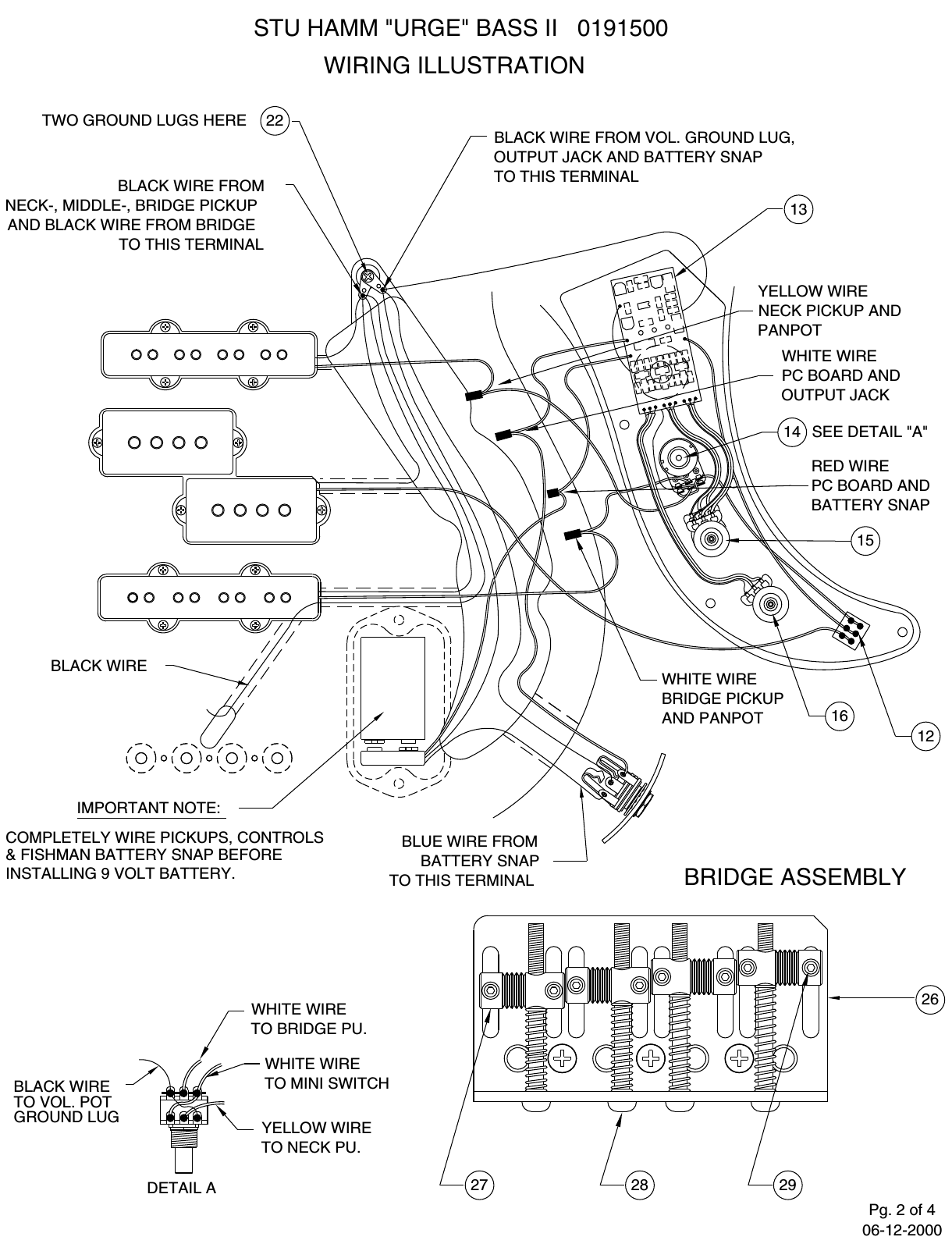 Page 2 of 4 - Fender  019-1500A SISD