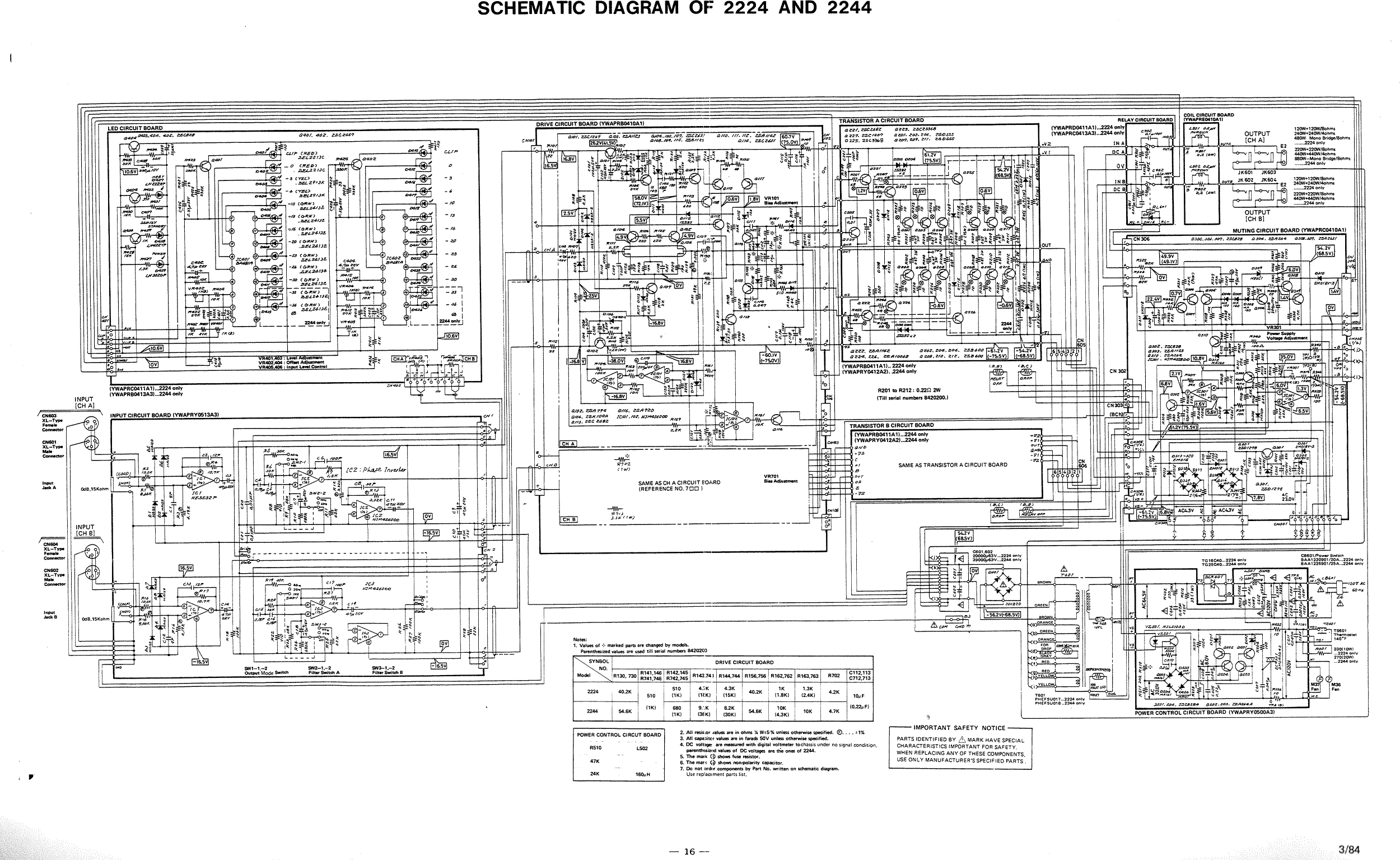 Page 5 of 5 - Fender  2244 And 2444 Schematics