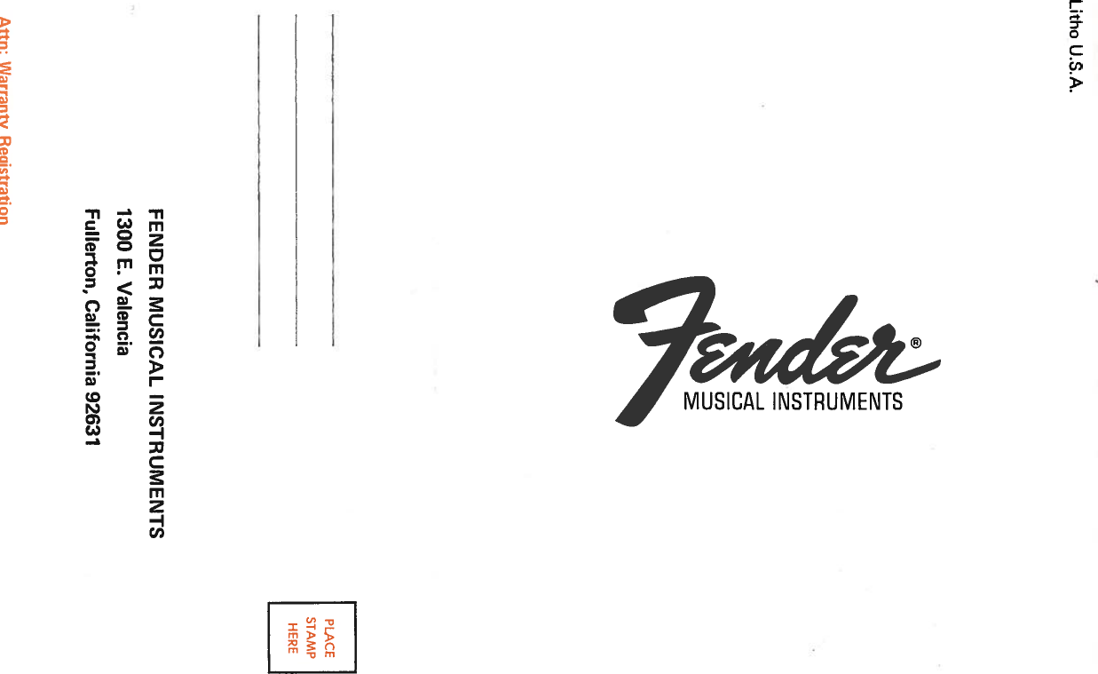 Page 12 of 12 - Fender  300 PS (1976) Rev A 1976