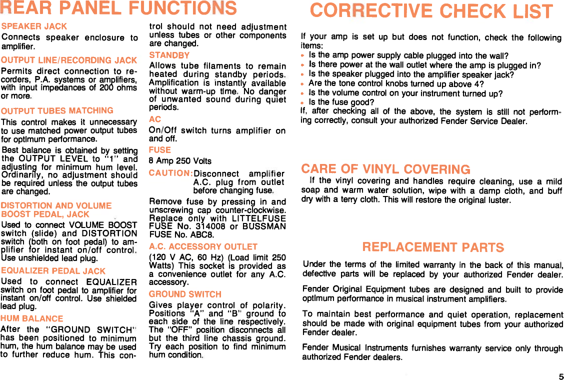 Page 7 of 12 - Fender  300 PS (1976) Rev A 1976