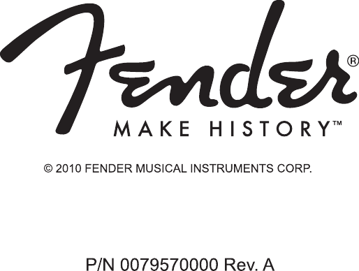 Page 8 of 8 - Fender  Acoustasonic Manual