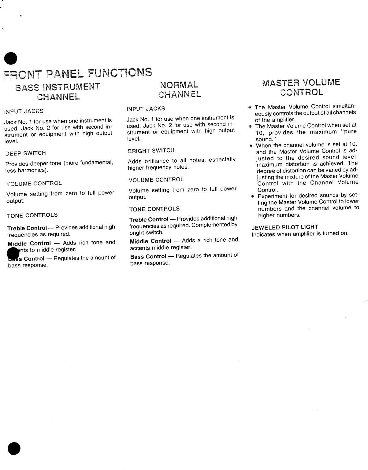Page 4 of 6 - Fender  Bassman 135 1979-1983