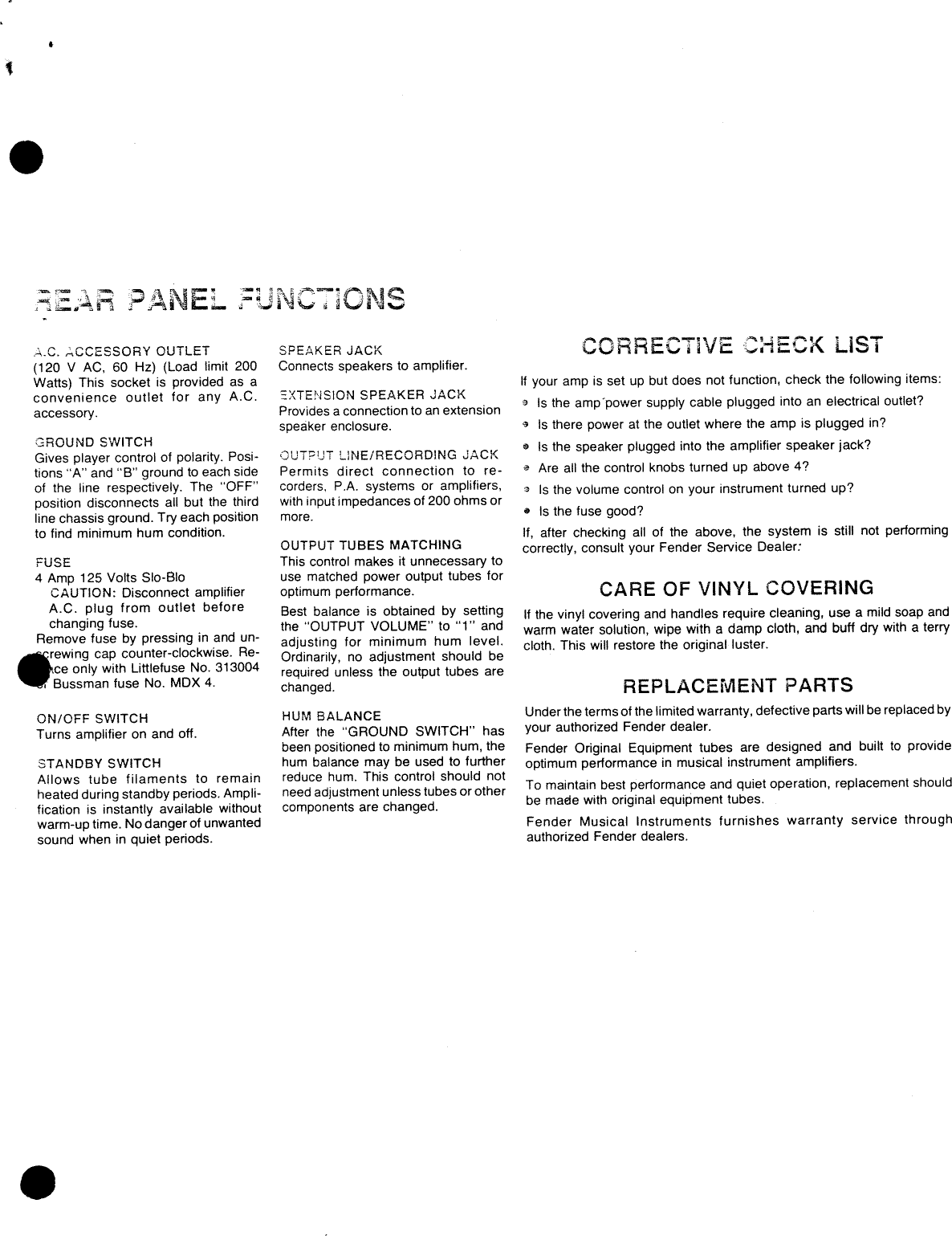Page 6 of 6 - Fender  Bassman 135 1979-1983