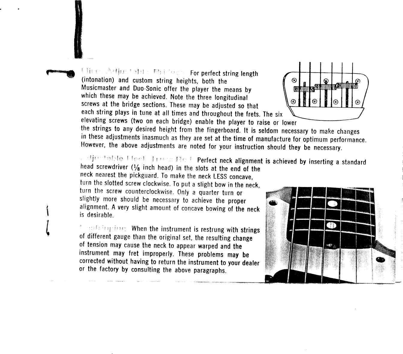 Page 5 of 6 - Fender  Duo-Sonic_and_Musicmaster_(1964)_manual Duo-Sonic And Musicmaster 1964 Manual