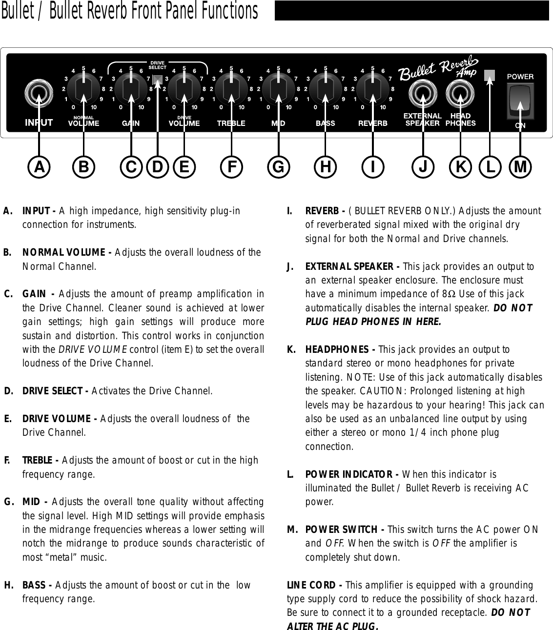 Page 3 of 4 - Fender Fender-Pr-241-Users-Manual-  Fender-pr-241-users-manual