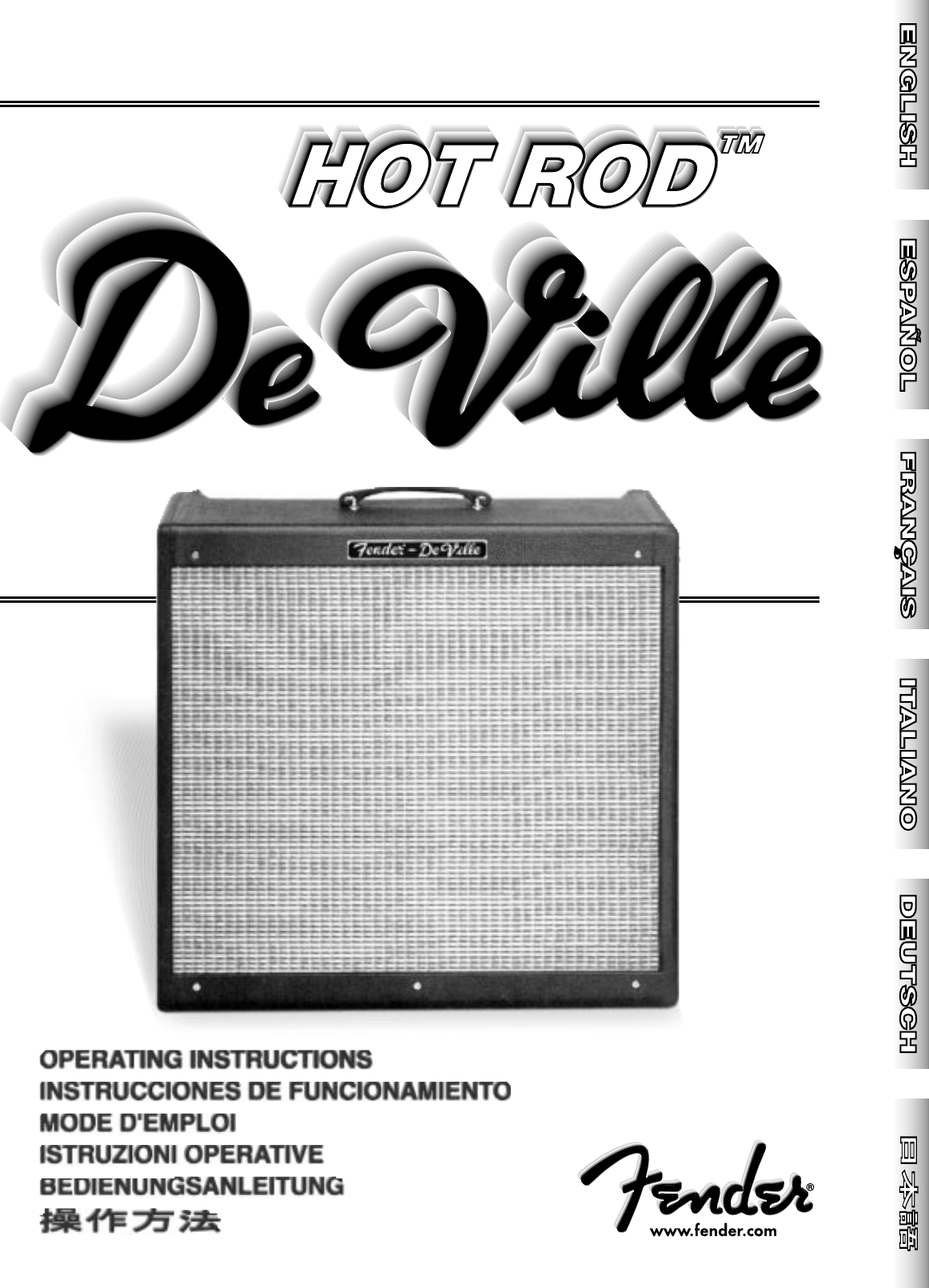 Fender Hot Rods Deville 050393 C Hot_Rod_De Ville_manual Rod De Ville