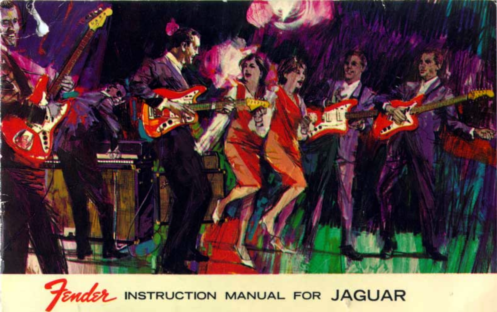 Page 1 of 10 - Fender Jaguar Owner's Manual Jaguar_(1965)_manual 1965