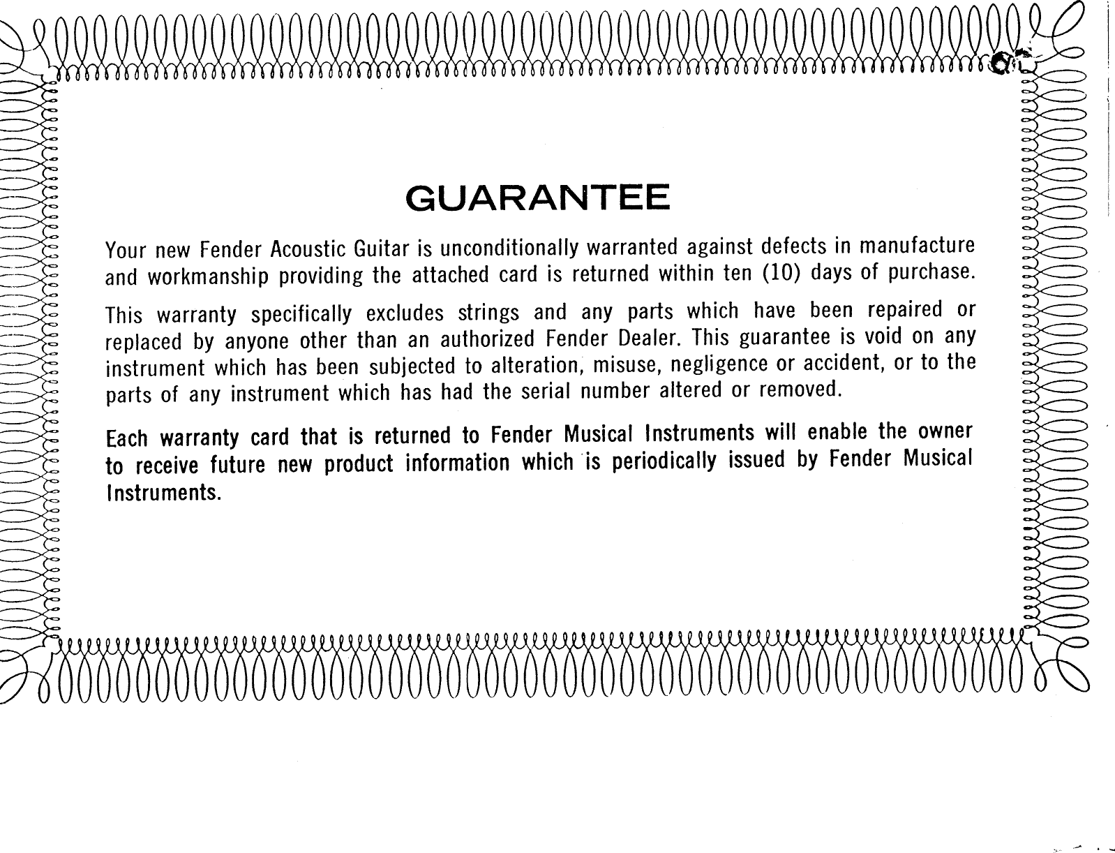 Page 5 of 10 - Fender  Palomino_(1965)_manual Palomino 1965 Manual