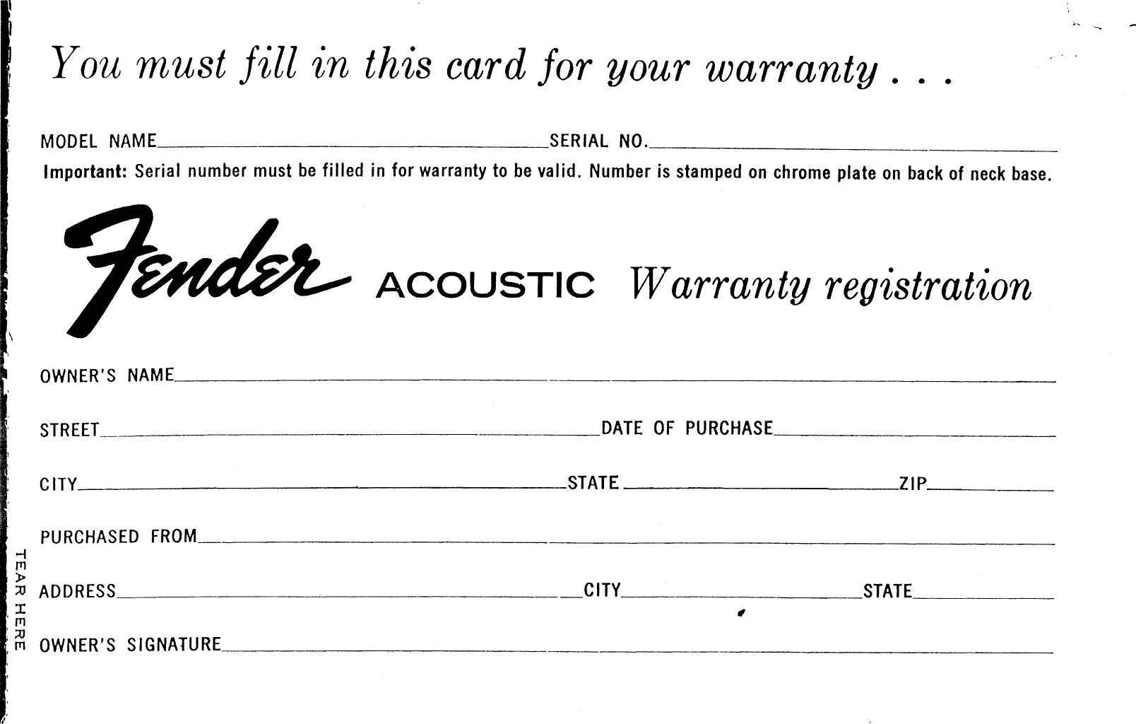 Page 8 of 10 - Fender  Palomino_(1965)_manual Palomino 1965 Manual