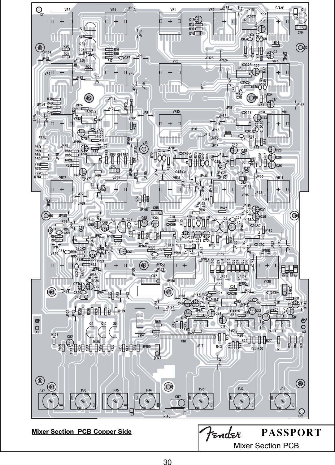 Page 10 of 10 - Fender P-150S'M  Passport P-150 Service Schematics